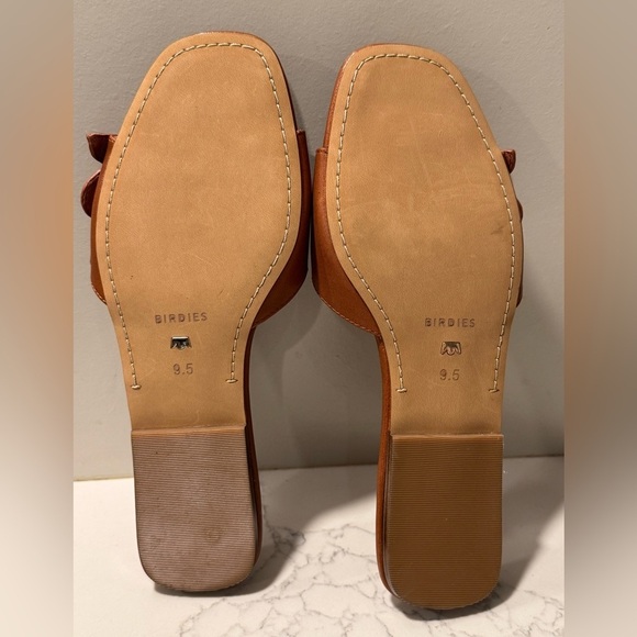 Birdies Putyin Women's Cognac Slide Sandals - Picture 7 of 9